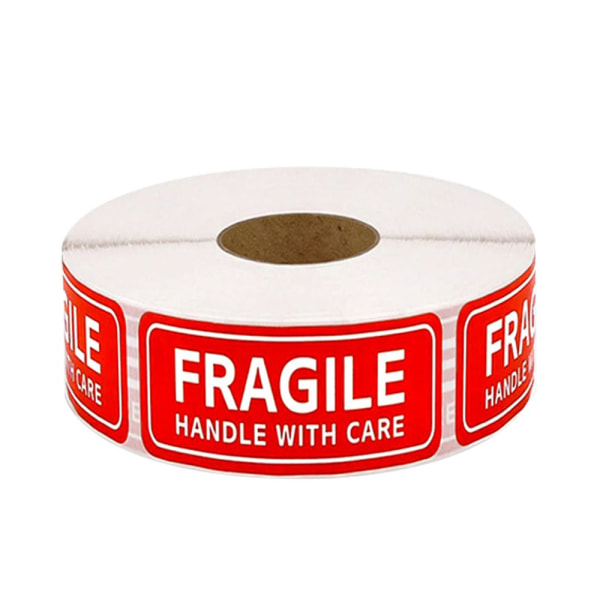 FRAGILE - Varningsetiketter 500st