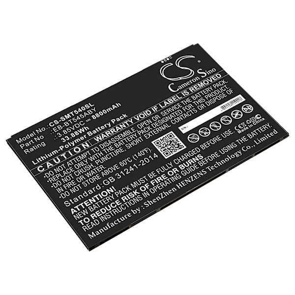 Akku EB-BT545ABY hintaan Samsung Galaxy Tab Active Pro 10.1" 88