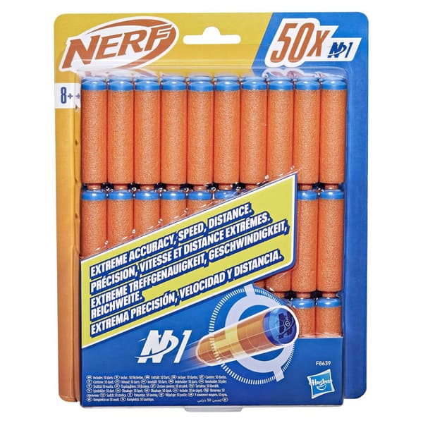 Nerf N1 Refill 50-pak pil / skumpile til Nerf N-serien / Nerf N