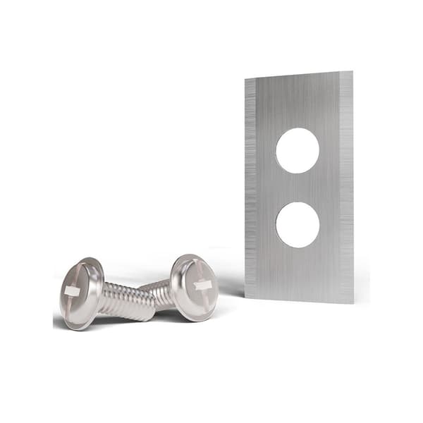 Gräsklipparblad 18x36mm med 7mm skruv 30-pack