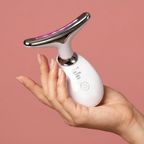 EMS ansiktsmassage med LED-ljusterapi – massageapparat / liftin