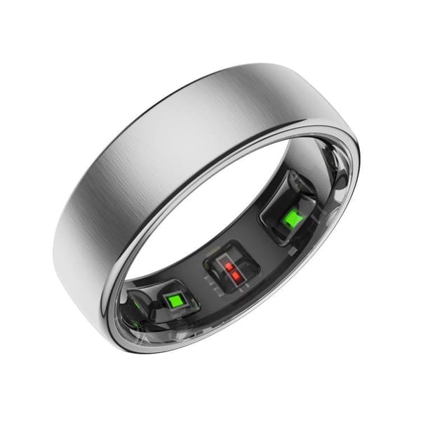 Smart ring strl 7med sömn- och pulsövervakning  - Silver
