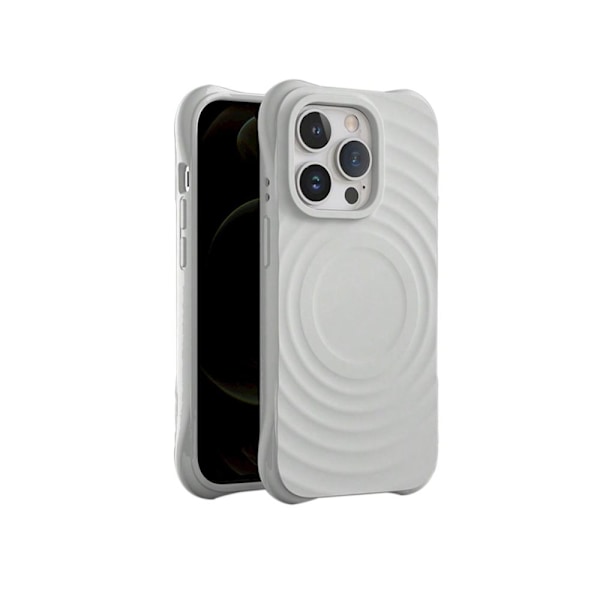 Circle Mag takakuori iPhone 15 Pro 6.1" - harmaa - Circle Mag B