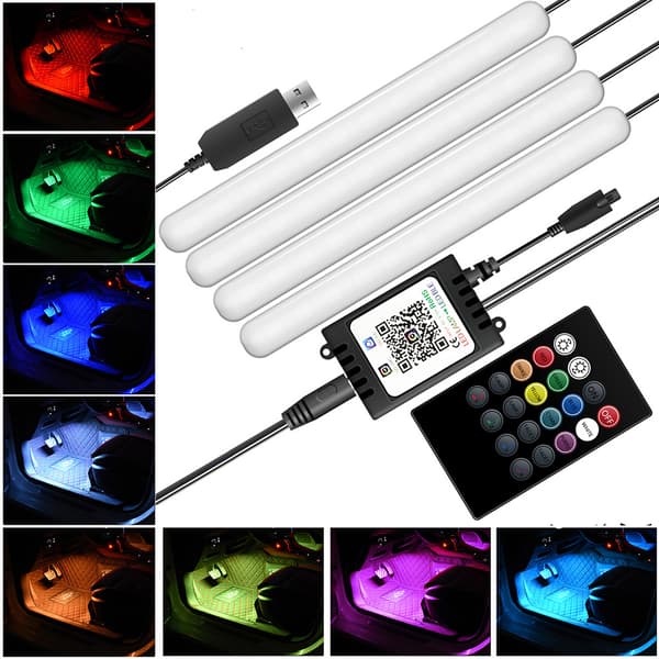LED-valaistus RGB autoon