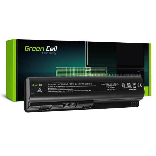 Green Cell kannettavan akku HP DV4 DV5 DV6 CQ60 CQ70 G50 G70