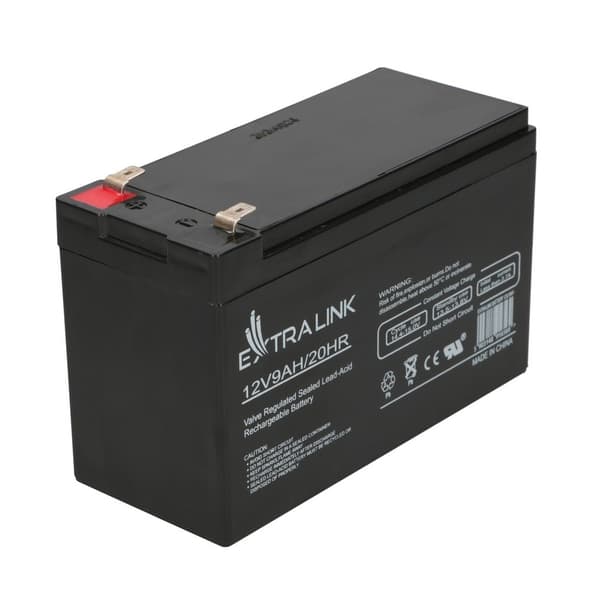 Extralink AGM-batteri 12V 9Ah – blybatteri / reservbatteri / VR