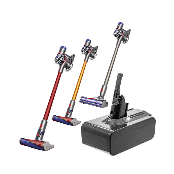 Erstatningsbatteri 215681 og PM8-US-HFB1497A til Dyson