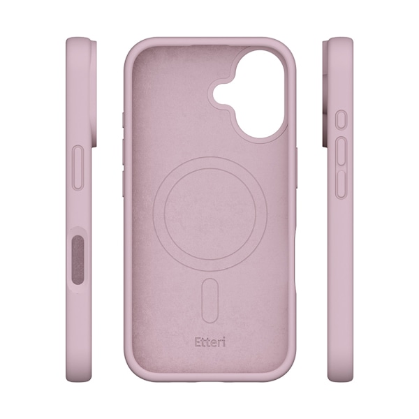 Etteri Silikonikuori MagSafe-varustuksella iPhone 16:lle - vaal