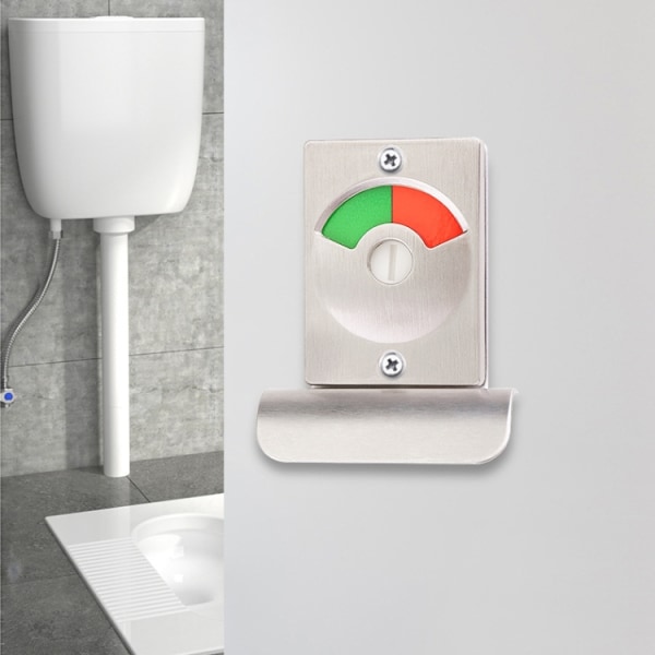 Toiletlås med ledig/besat-indikator