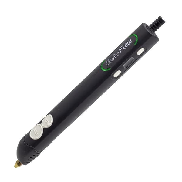 3Doodler Flow 3D-kynäsarja, jossa 8 väriä ja säädettävä virtaus