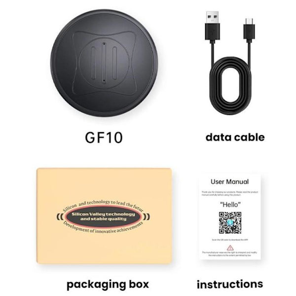 GPS-Tracker med stark magnet