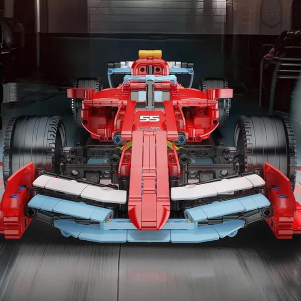 Mould King 13209 kilpa-auton rakennussarja / 1:8 formula-auto 1