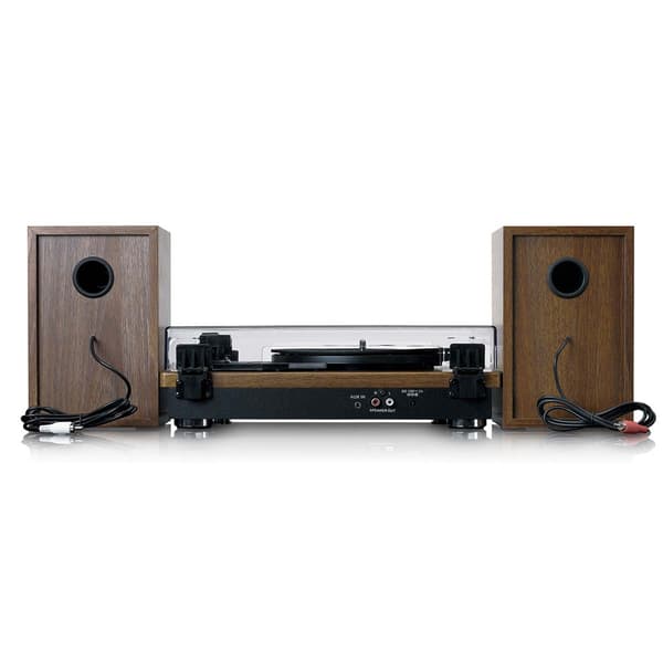 Lenco LS-100 levysoitin Bluetoothilla ja kahdella ulkoisella ka