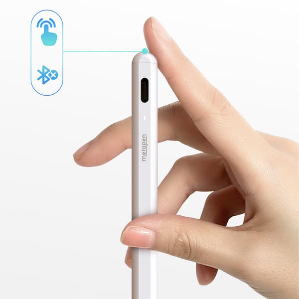 Metapen Pencil A8 iPad-penna / Stylus – Snabbladdning USB-C, Ma