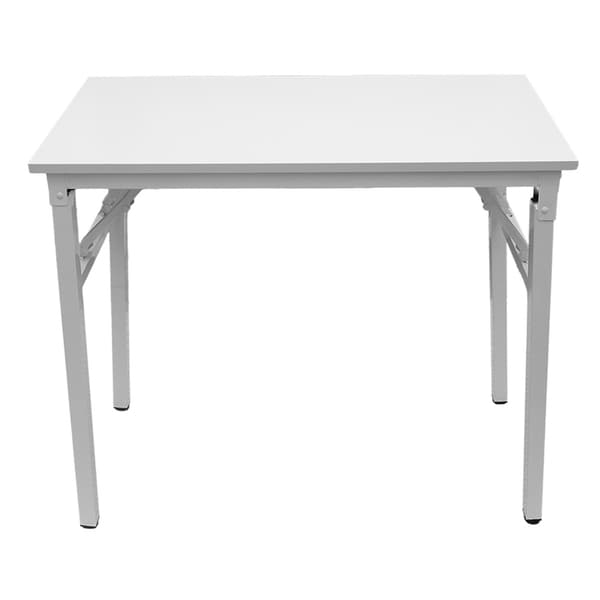 Hopfällbart bord 80×40×75 cm / fällbart skrivbord med stålram /