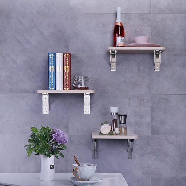 Foldbar og Sammenklappelig Konsol til Spisebord 20 cm