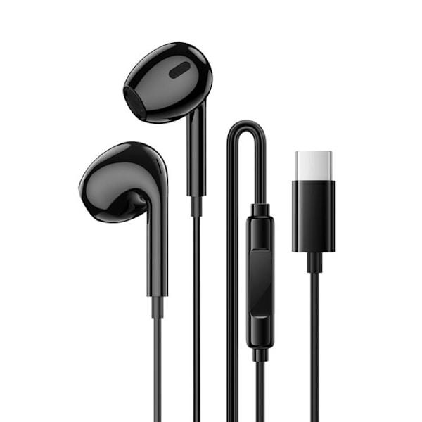 Borofone BM100 In-Ear Headset med USB-C 1,2 m - Sort