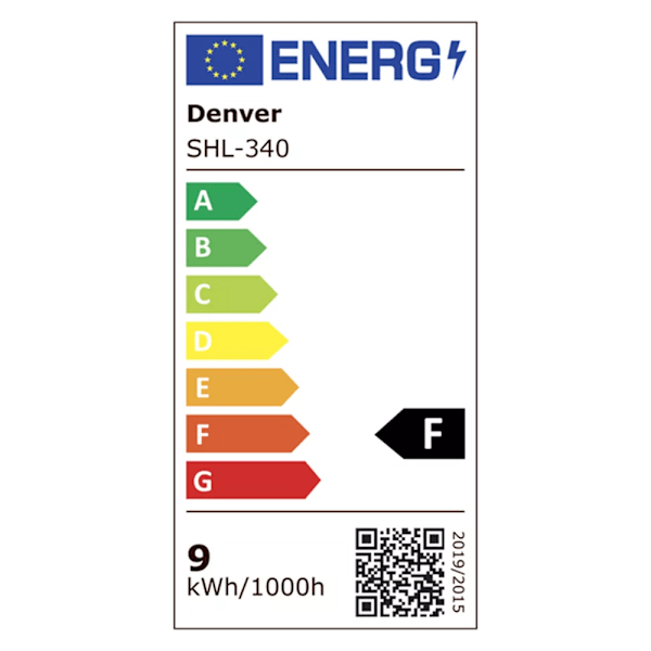 Denver älykkäät LED-lamput E27 SHL-340MK2 Wi-Fi:llä ja säädettä