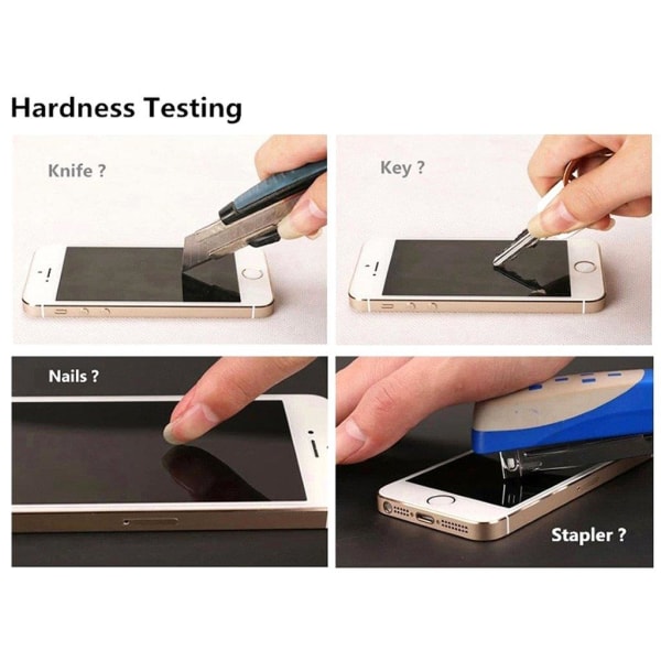 Skærmbeskyttelse af Hærdet Glas iPhone 8 / 7 - Pakke med 2 stk.