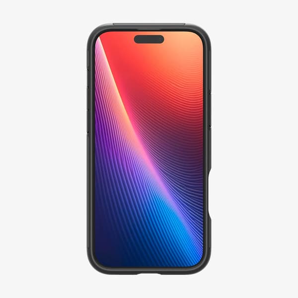 Spigen Slim Armor Mag Fit Backshell til iPhone 16 Pro - Svart