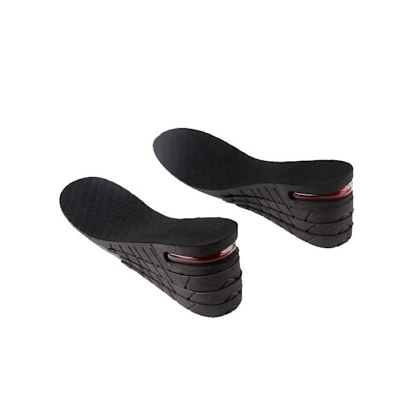 Hælindlæg/indlægssål til længde med 4 lag (8 cm stigning)