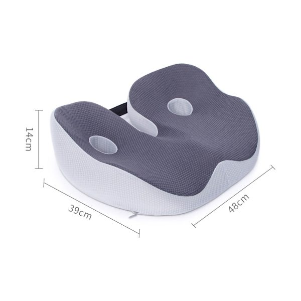 Sædepude i Memory Foam, ortopædisk