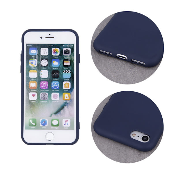Silikonecover til iPhone 14 Pro 6,1" - mörkblå