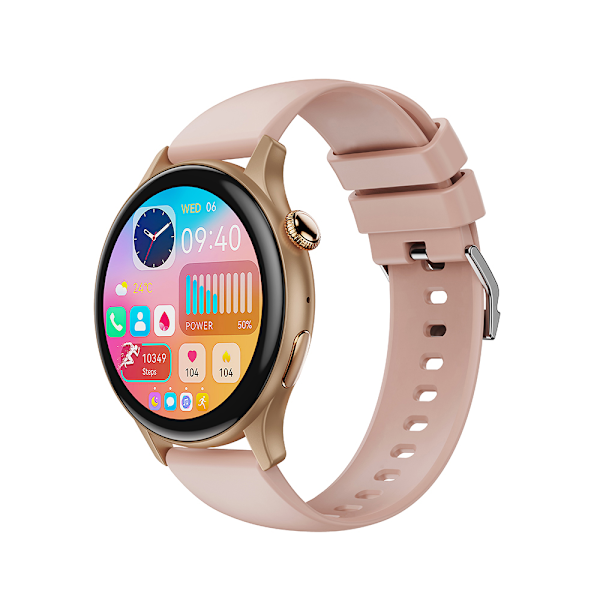 XO J6 smartwatch med 1,43" AMOLED-skärm och IP68-klassning - Ro