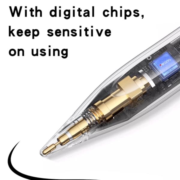 Magetic Universal Stylus -kynä pitkällä akun kestolla - Valkoin