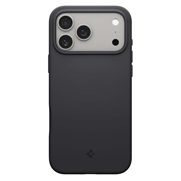 Spigen Silicon Fit Mag Fit Backshell til iPhone 17 Pro Max - Sv