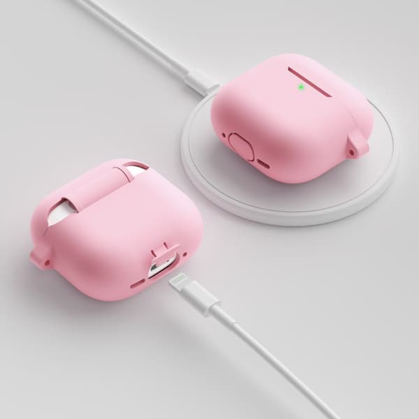KeyBudz Elevate Series Cover med nøglering til Airpods 4. gener
