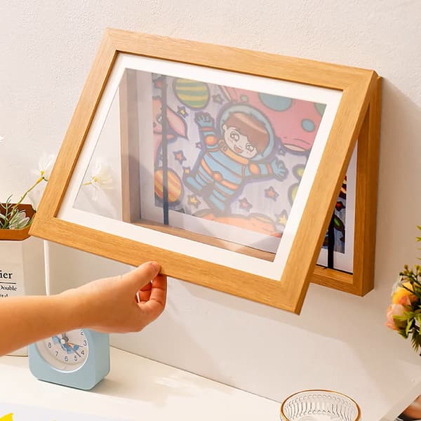 A4 Art Frame - Fotoram med träram