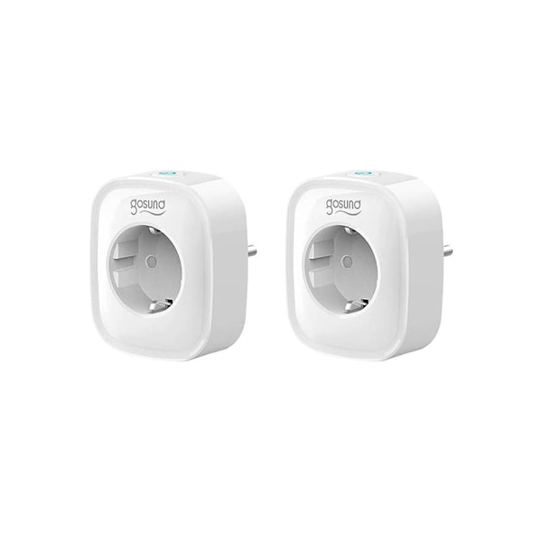 Gosund Wifi Smart Plug 16A Tuya yhteensopiva 2-pack 2-pack