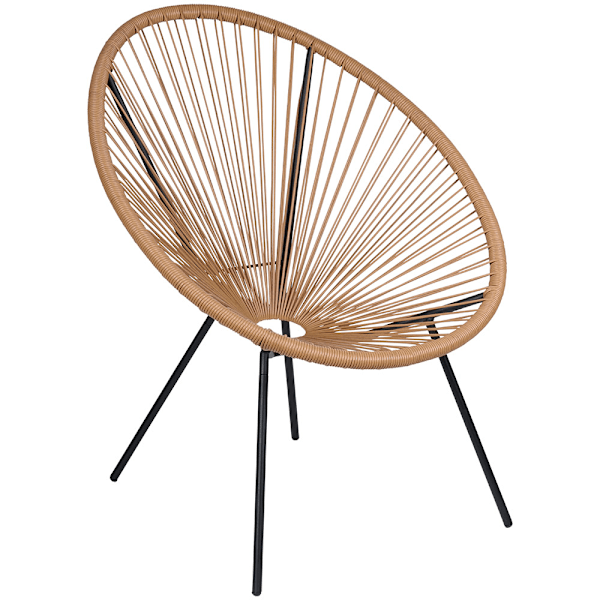 Lankatuoli Beige/Svart