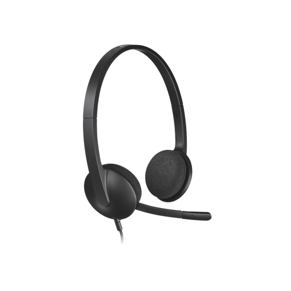 Logitech H340 USB-headset med støjreducerende mikrofon