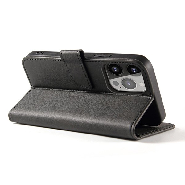 Flip-etui med stativ til Samsung Galaxy S25 - Sort