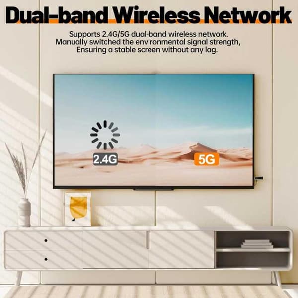 Trådløst HDMI-sæt / HDMI-extender / HDMI-sender med 4K-input og