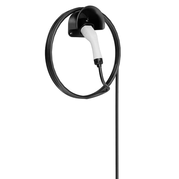 Kabelhållare till laddningskabel för elbil / Väggmonterad kabel