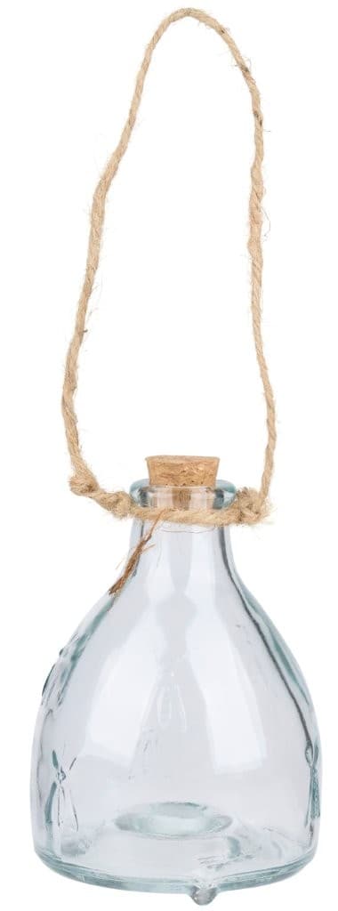 Hvepsefælde glas 2-pak / hvepsefælde til haven / genanvendelig