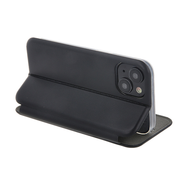 Basic-etui med standerfunktion til iPhone 16 Plus - Sort