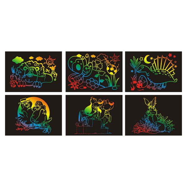 Scratch art 2-pak