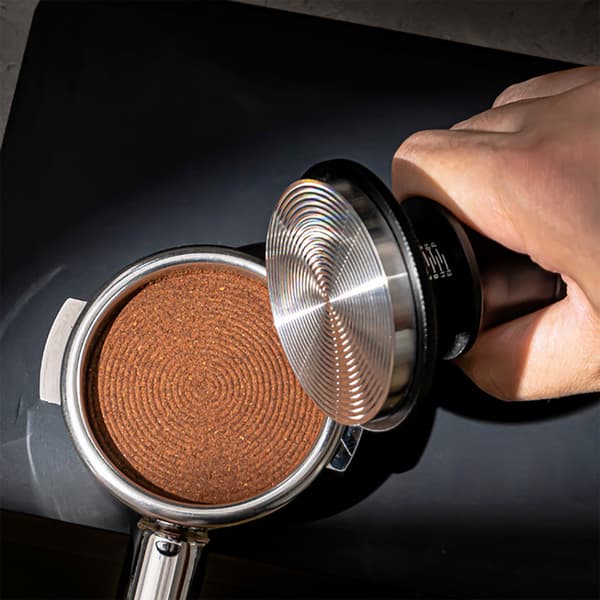 Tamper med justerbart tryk 53 mm / justerbar espressotamper / k
