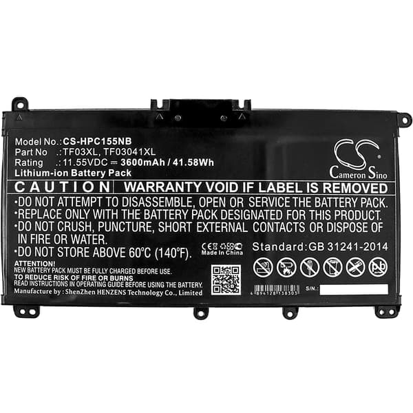 Batteri til bærbar computer, HP Pavilion 15-CC, Pavilion 15-CD
