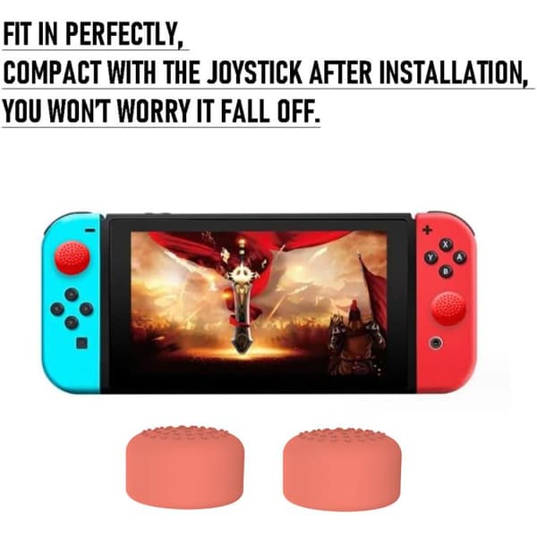 Tommelfingergreb i silikone til Nintendo Switch 2, 12-pak – Ora