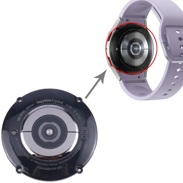 Bakstycke med pulssensor och laddmodul till Samsung Galaxy Watc