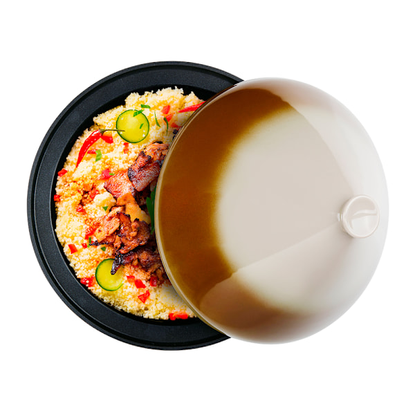 Tajine / tagine pannu keraamisella kannella, 2,5 litraa ja halk