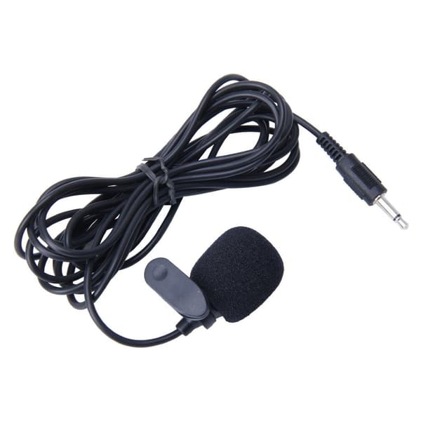 Handsfree bilmikrofon 3,5 mm – med klämfäste