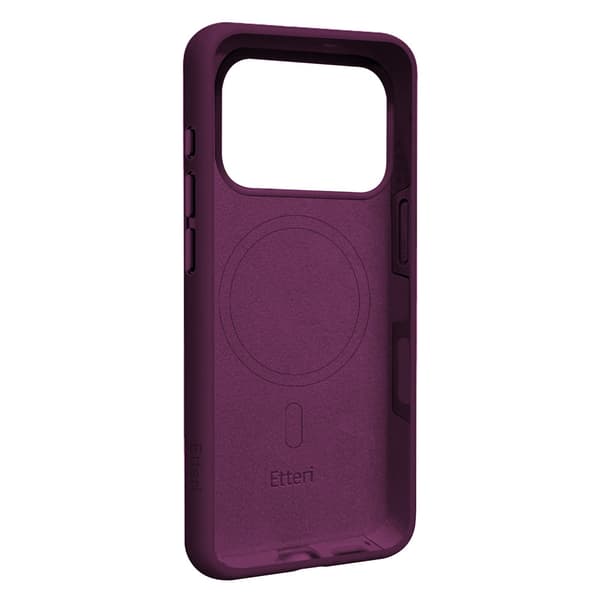Etteri MagSafe-cover til iPhone 17–18 Pro Max – Svart – Silikon