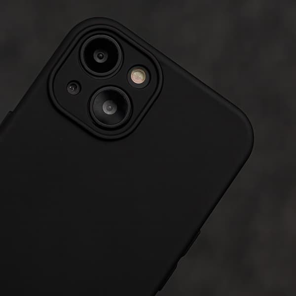 Silikonikuori iPhone Airille - Musta