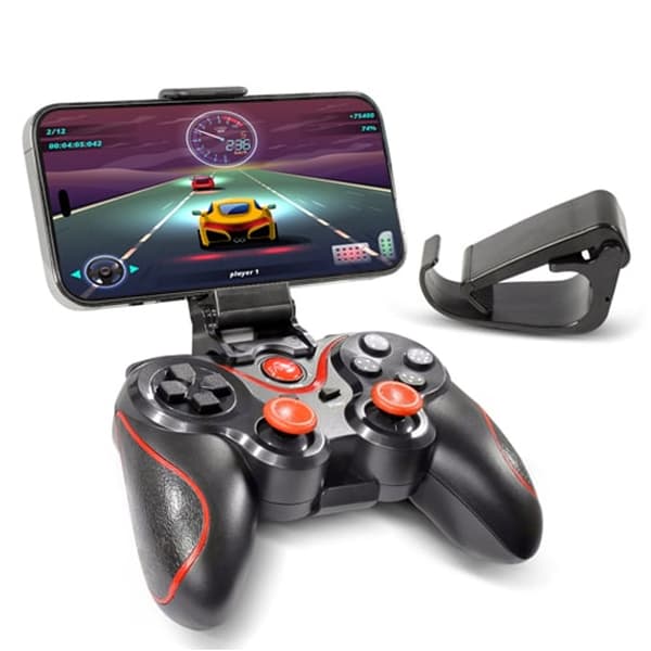 Langaton käsiohjain älypuhelimelle / tabletille / PC:lle / PS3